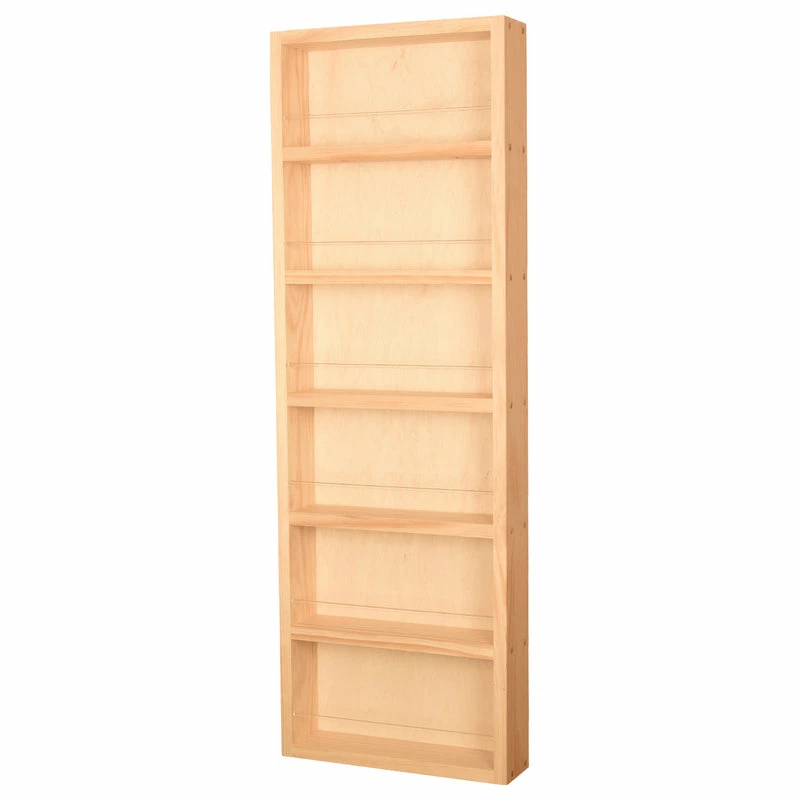 Buy 🧨 Timber Tree Cabinets Citrus Unfinished On The Wall Spice Rack 42"h X 14"w X 2.5"d 🥰 2 Buy 🧨 Timber Tree Cabinets Citrus Unfinished On The Wall Spice Rack 42"h X 14"w X 2.5"d 🥰 - Image 2