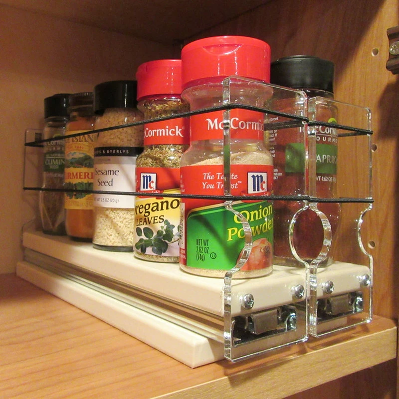 Buy ๐งจ Vertical Spice 22x1x11 Spice Rack Drawer, Cream ๐ 3 Buy ๐งจ Vertical Spice 22x1x11 Spice Rack Drawer, Cream ๐ - Image 3