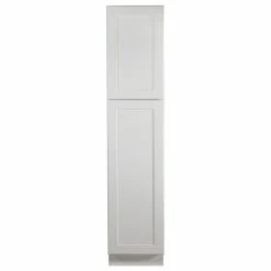 Wholesale 🤩 Design House Brookings Unassembled Shaker Pantry Kitchen Cabinet 18", White 🥰
