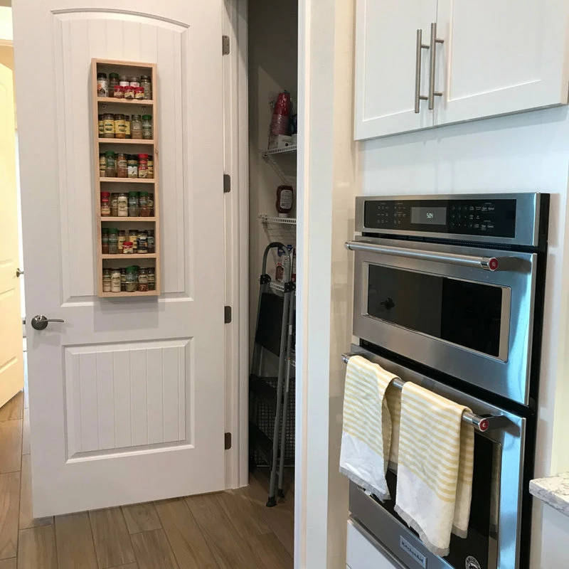 Buy 🧨 Timber Tree Cabinets Citrus Unfinished On The Wall Spice Rack 42"h X 14"w X 2.5"d 🥰 8 Buy 🧨 Timber Tree Cabinets Citrus Unfinished On The Wall Spice Rack 42"h X 14"w X 2.5"d 🥰 - Image 8