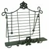 Budget ✨ Zeckos Rustic Metal Fleur De Lis Cookbook Holder Easel Stand 😍