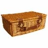 Coupon 🤩 Wald Imports Brown Wicker 13" Picnic Basket 🥰