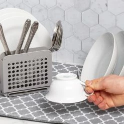 Outlet ✔️ Grand Fusion Dish Drying Rack And Microfiber Mat 20" X 15.5" 🔥 9 Outlet ✔️ Grand Fusion Dish Drying Rack And Microfiber Mat 20" X 15.5" 🔥 -YBM Sales Store 174193db002d9be4 0315 w800 h800 b0 p0