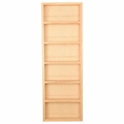 Buy 🧨 Timber Tree Cabinets Citrus Unfinished On The Wall Spice Rack 42"h X 14"w X 2.5"d 🥰