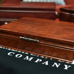 Brand new 🎁 American Chest Co Traditions Flatware Chest, Solid American Hardwood With Anti-Tarnish Lining, Her ✨ -YBM Sales Store 2311f32d0935911c 1045 w800 h800 b0 p0