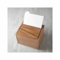 Cheapest 😍 Ironwood Gourmet Acacia Wood Recipe Box 👍 -YBM Sales Store 2501d96c073defed 6917 w800 h800 b0 p0