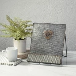 Coupon 👍 Tripar International, Inc. Galvanized Heart Cookbook Stand ⌛ -YBM Sales Store 26f1a9fc0edfb29b 6983 w800 h800 b0 p0