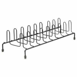 Outlet 😍 HDS TRADING CORP Home Basics Black Onyx Plate Rack 🎉