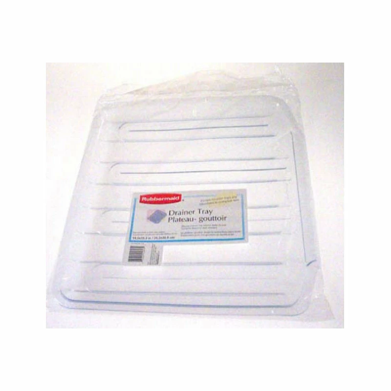 Top 10 👏 Rubbermaid 1180-MA-CLR Dish Drainer Tray, 14.3" X 15.3", Plastic, Clear 😍 2 Top 10 👏 Rubbermaid 1180-MA-CLR Dish Drainer Tray, 14.3" X 15.3", Plastic, Clear 😍 - Image 2