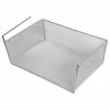Deals 🧨 YBM HOME INC. Storage Bin/Under Shelf Basket, Silver 🧨