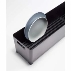 Top 10 ❤️ Yamazaki Home Slim Dish Rack, Plastic, Holds 17.1 Lbs, Black 🤩 -YBM Sales Store 2d31e4cd025ad91c 2625 w800 h800 b0 p0