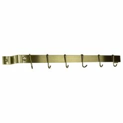 Outlet 😉 Enclume 30" Easy Mount Wall Rack W 6 Hooks, Brass Finish ✔️ -YBM Sales Store 30a19e990cba28b0 1561 w800 h800 b1 p0