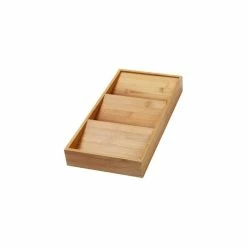 Hot Sale 😍 YBM HOME INC. Bamboo 3 Tier Spice Rack Drawer Tray 🎁