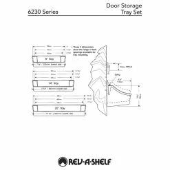 Wholesale ✔️ Rev-A-Shelf Polymer Door/Wall Mount Storage Organizer, White, 7.88"W 🛒 -YBM Sales Store 3ab130e90e7a5da3 8052 w800 h800 b1 p0