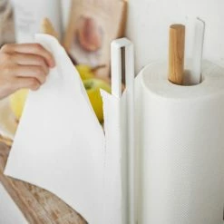 Brand new 😉 Yamazaki Home Paper Towel Holder, Steel And Wood 🌟 -YBM Sales Store 44414bd5025ad7f1 2655 w800 h800 b0 p0