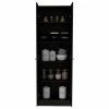 Best deal 😍 FM FURNITURE Virginia Storage Cabinet, Black Wengue 💯