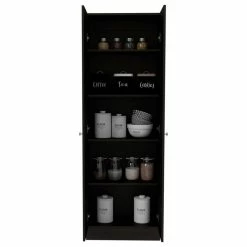 Best deal 😍 FM FURNITURE Virginia Storage Cabinet, Black Wengue 💯