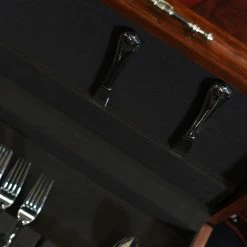 Brand new 🎁 American Chest Co Traditions Flatware Chest, Solid American Hardwood With Anti-Tarnish Lining, Her ✨ -YBM Sales Store 474108b20935911c 1045 w800 h800 b0 p0