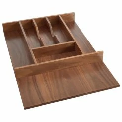 Buy 🛒 Rev-A-Shelf Walnut Trim To Fit Shallow Cutlery Drawer Insert Organizer, 14.63" 🤩