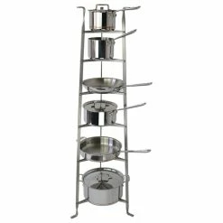 Cheap 🔥 Enclume 6-Tier Cookware Stand, Stainless Steel ✨