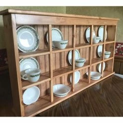 Budget ⭐ Appletree Woodcrafts Tea Rack And Saucer Rack Large Wall Hanging Or Counter Sitting 🎁 -YBM Sales Store 4e7151cc0a032232 4803 w800 h800 b0 p0