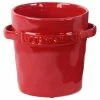 Best Pirce ⌛ Urban Trends Collection Knick Ceramic "Utensils" Jar, Red ✨