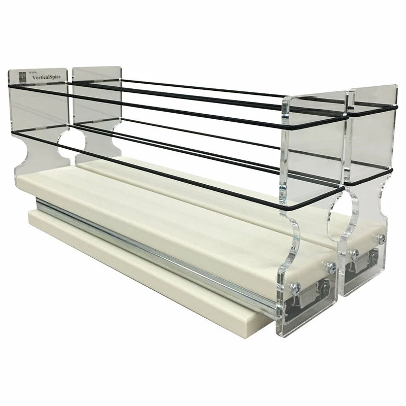 Buy ๐งจ Vertical Spice 22x1x11 Spice Rack Drawer, Cream ๐ 1 Buy ๐งจ Vertical Spice 22x1x11 Spice Rack Drawer, Cream ๐