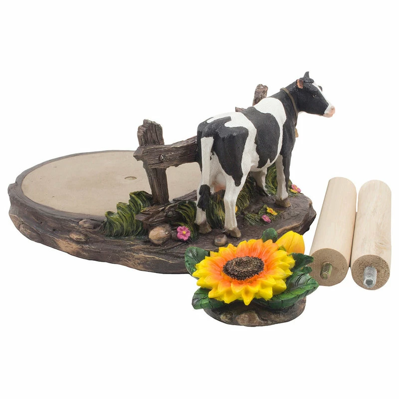 Best Sale 👍 DWK Corp. Country Farm Holstein Cow Decorative Paper Towel Holder 🔥 4 Best Sale 👍 DWK Corp. Country Farm Holstein Cow Decorative Paper Towel Holder 🔥 - Image 4