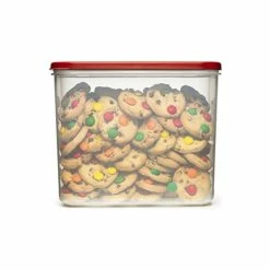 Wholesale 🎁 Rubbermaid® 1776472 Modular Dry Food Container, Clear/Racer Red, 16-Cup ✨ -YBM Sales Store 5e515af40aa6b4d5 5561 w800 h800 b1 p0