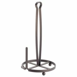Hot Sale 😀 IDesign York Lyra Paper Towel Holder Stand, Bronze 🌟