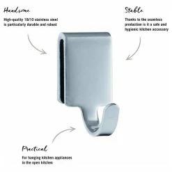 Best Sale 😍 ROSLE USA Rosle Stainless Steel Open Kitchen Collection Hook, Set Of 2 🤩 7 Best Sale 😍 ROSLE USA Rosle Stainless Steel Open Kitchen Collection Hook, Set Of 2 🤩 -YBM Sales Store 65818b5a0bc6a966 0319 w800 h800 b1 p0