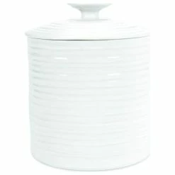 Wholesale 🎁 Royal Worcester Portmeirion Sophie Conran White Large Canister 🥰