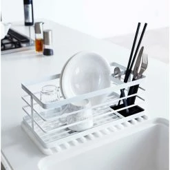 Buy ✔️ Yamazaki Home Dish Drainer Tray, Silicone, White ❤️ 6 Buy ✔️ Yamazaki Home Dish Drainer Tray, Silicone, White ❤️ -YBM Sales Store 6bd1b5e1025ad701 2714 w800 h800 b0 p0