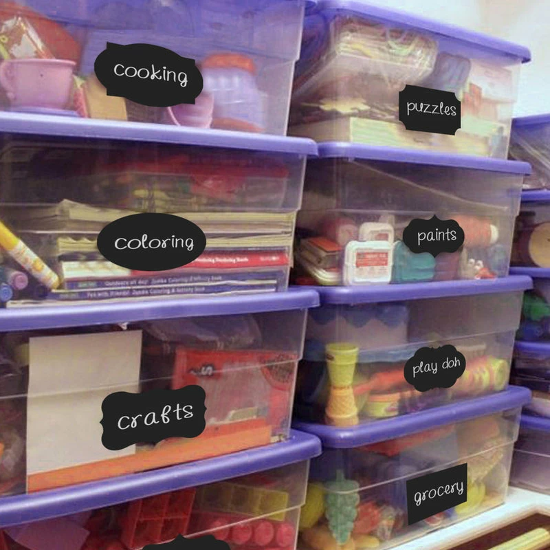 New โ Simple Shapes Chalkboard Labels Bundle, 40 Premium Stickers And Chalk Ink Marker ๐งจ 5 New โ Simple Shapes Chalkboard Labels Bundle, 40 Premium Stickers And Chalk Ink Marker ๐งจ - Image 5