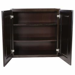 Best Pirce ✔️ Design House 562330 Brookings 30"W X 30"H Double Door Wall - Espresso 🎉 -YBM Sales Store 77e137fe0efd1df5 9402 w800 h800 b1 p0