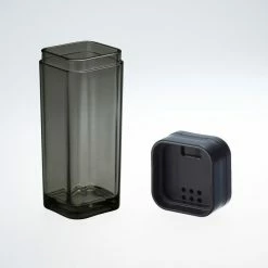 Brand new 😀 Yamazaki Home Spice Rack With 4 Shakers, Steel And Plastic, Airtight, Black, 4 Bottles 🧨 -YBM Sales Store 7a71b750025ad7ee 2623 w800 h800 b0 p0