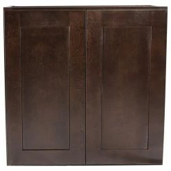 Best Pirce ✔️ Design House 562330 Brookings 30"W X 30"H Double Door Wall - Espresso 🎉