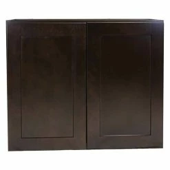 YBM Sales Store 19 Buy ⌛ Design House 569012 Brookings 27"W X 36"H Double Door Kitchen - Espresso ❤️