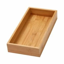 Promo 👏 Ybm Home Inc. YBM Home Kitchen Drawer Organizer Storage Box, Set Of 2, 6"x12"x2" ⌛ -YBM Sales Store 90a18c570df2155a 3082 w800 h800 b1 p0