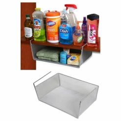Deals 🧨 YBM HOME INC. Storage Bin/Under Shelf Basket, Silver 🧨 -YBM Sales Store 9441657c0c618de6 7400 w800 h800 b1 p0