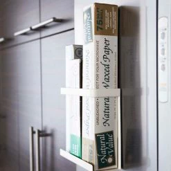 Coupon 💯 Yamazaki Home Magnetic Wrap Holder, Steel, Magnetic 🎉 -YBM Sales Store 9851bbee025ada5b 2696 w800 h800 b0 p0