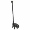 Promo 💯 Zeckos Cast Iron Long Neck Dinosaur Paper Towel Holder 💯