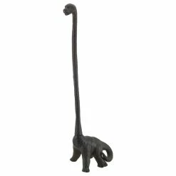 Promo 💯 Zeckos Cast Iron Long Neck Dinosaur Paper Towel Holder 💯