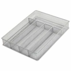 Brand new 🎉 YBM HOME INC. Mesh 5-Part In-Drawer Cutlery Organizer/Tray, 12.5"x9.25"x2" 😀