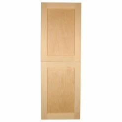 Buy ⭐ Timber Tree Cabinets Fruitville Shaker Frameless Recessed Unfinished Wood Pantry Cabinet, 14x56 💯