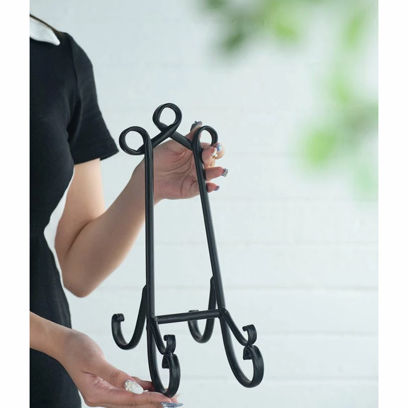 Deals 💯 A&B Home 12" Black Metal Easel Or Plate Stand 💯 5 Deals 💯 A&B Home 12" Black Metal Easel Or Plate Stand 💯 - Image 5