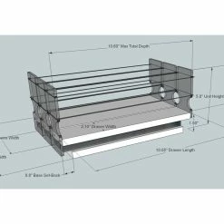 Budget 🥰 Vertical Spice 222x1x11 Spice Rack Drawer, Cream 💯 -YBM Sales Store ad8177b40a908b20 2251 w800 h800 b0 p0