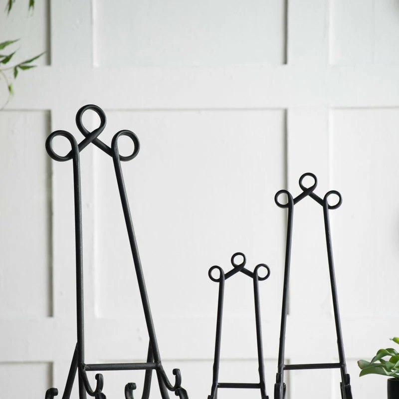 Deals 💯 A&B Home 12" Black Metal Easel Or Plate Stand 💯 2 Deals 💯 A&B Home 12" Black Metal Easel Or Plate Stand 💯 - Image 2