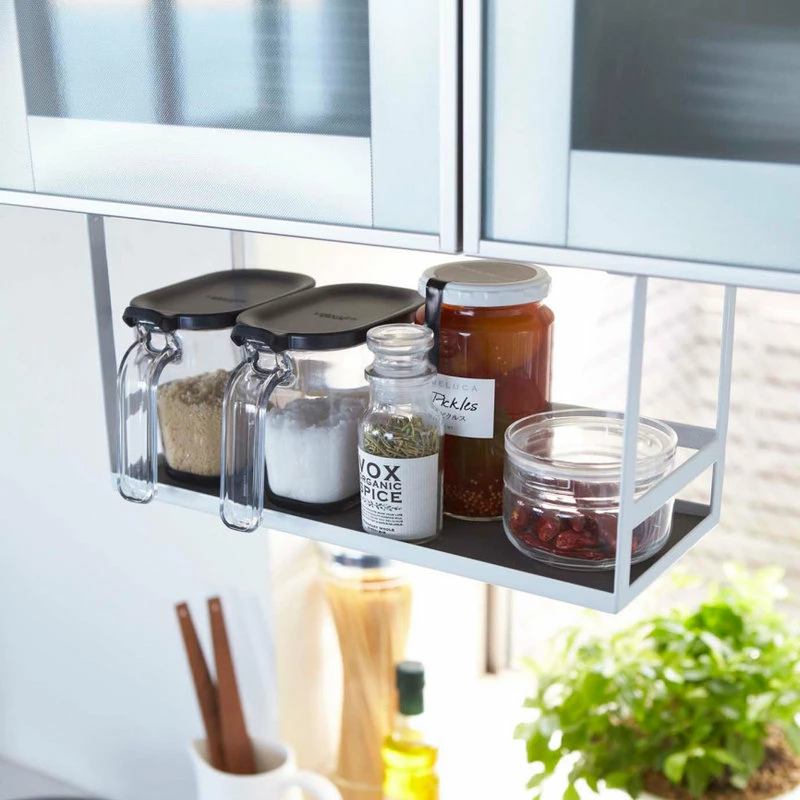 Buy ⌛ Yamazaki Home Undershelf Organizer, Steel, Fits 0.75", Holds 6.6 Lbs, White 🔔 3 Buy ⌛ Yamazaki Home Undershelf Organizer, Steel, Fits 0.75", Holds 6.6 Lbs, White 🔔 - Image 3