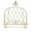 Promo ⭐ CREATIVE CO-OP Decorative Metal Cookbook Holder With Bird, Cream Finish 🔥